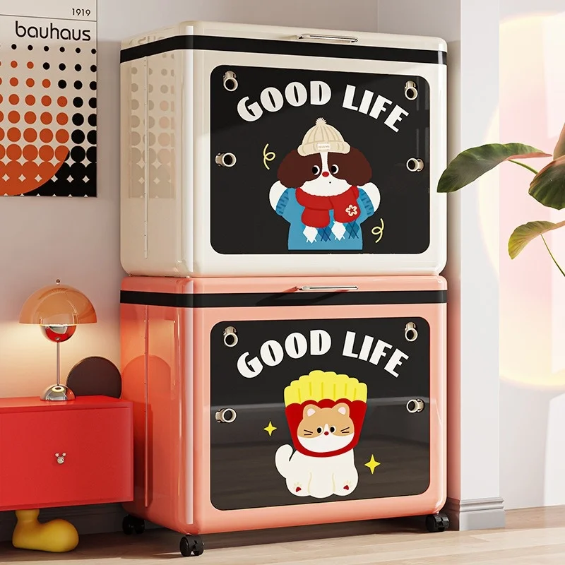 Large Capacity Plastic Flip Top Storage Box Foldable Dustproof Clothes Toy Organizer Closet Cabinet Bedroom Living Room Box
Large Capacity Plastic Flip Top Storage Box Foldable Dustproof Clothes Toy Organizer Closet Cabinet Bedroom Living Room Box