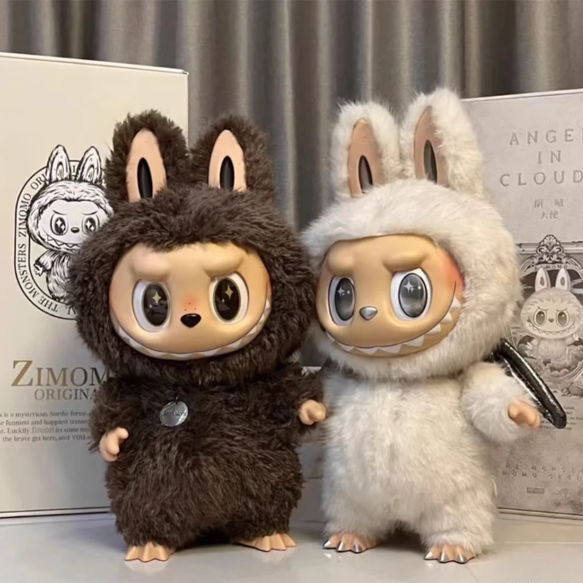 Genuine Popmart Bubble Mart Zimomo Archangel Leader Labubu Doll 58cm Trendy Handmade Collection Festival Gifts
Genuine Popmart Bubble Mart Zimomo Archangel Leader Labubu Doll 58cm Trendy Handmade Collection Festival Gifts