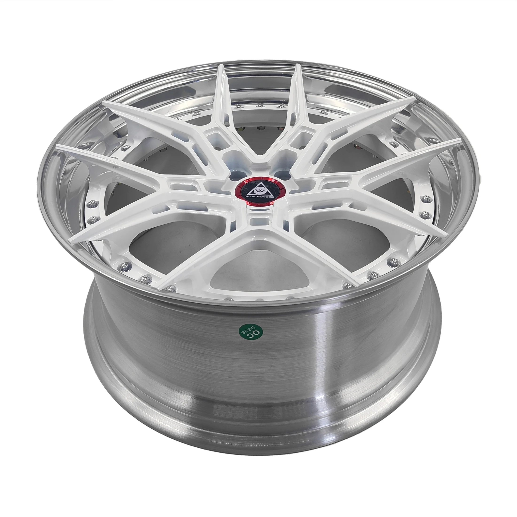 White Forged Wheels 2 Piece Alloy Car Wheel High Performance Forged Single Multi-spoke Lightweight Boutique Wheels
White Forged Wheels 2 Piece Alloy Car Wheel High Performance Forged Single Multi-spoke Lightweight Boutique Wheels