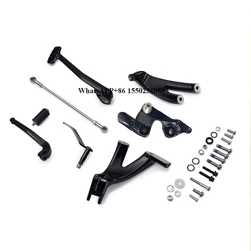 Aluminum Standard Forward Control Kit 7.5 Front Pedals for Cruiser Motorcycle Fits 18-later FXBB FXLR FXLRS FXST Models New
Aluminum Standard Forward Control Kit 7.5 Front Pedals for Cruiser Motorcycle Fits 18-later FXBB FXLR FXLRS FXST Models New