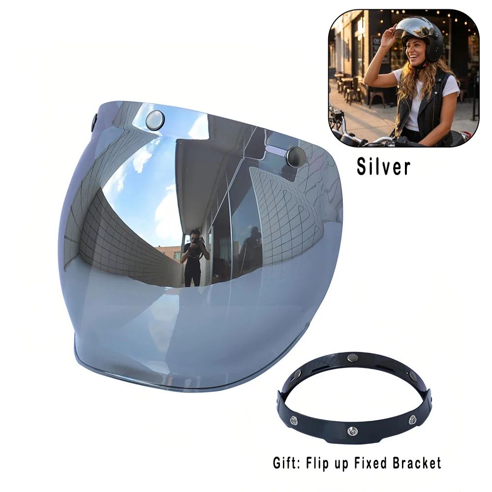 Universal Motorcycle Helmet Visor REVO Coating Lens Quick Release Anti-Scratch UV Protection Colorful Shield for Scooter Open Fa
Universal Motorcycle Helmet Visor REVO Coating Lens Quick Release Anti-Scratch UV Protection Colorful Shield for Scooter Open Fa