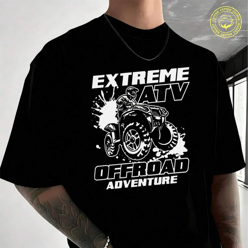 Men's Moto T-Shirt EXTREME ATV OFFROAD Motorcycle Fashion Casual Street Style Suitable For Travel And Sports Tee
Men's Moto T-Shirt EXTREME ATV OFFROAD Motorcycle Fashion Casual Street Style Suitable For Travel And Sports Tee