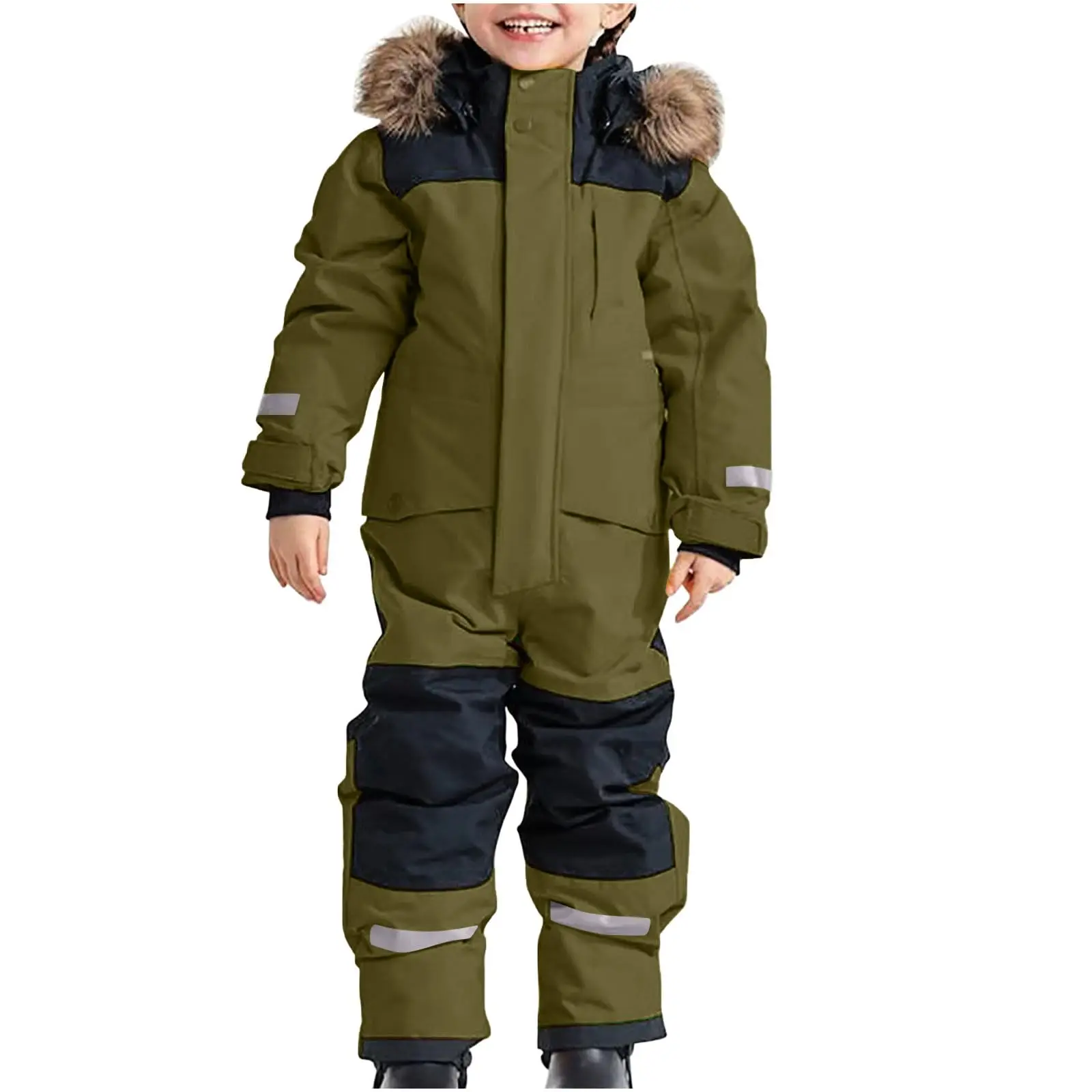 Children'S Fashionable Outdoor Waterproof And Plush Thick Warm One-Piece Ski Suit For Boys And Girls Multiple Colors Available
Children'S Fashionable Outdoor Waterproof And Plush Thick Warm One-Piece Ski Suit For Boys And Girls Multiple Colors Available