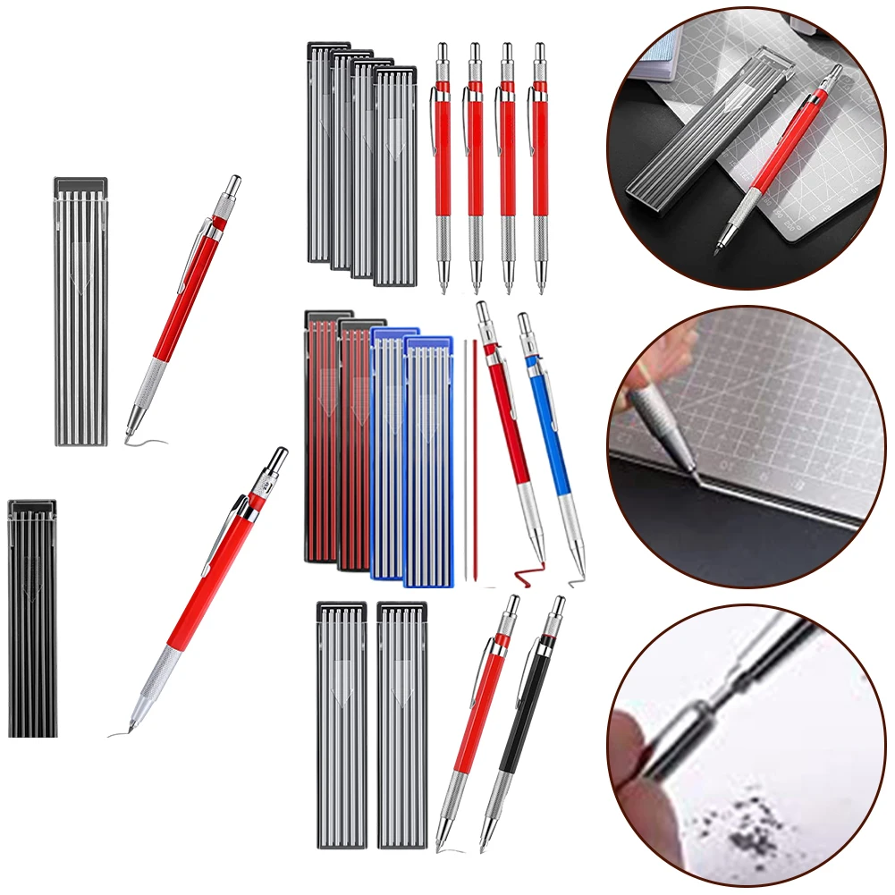 Crafts Marker Pen Visible Sign Woodworking Convenient Usage Metal Marker Pen With Built-in Sharpener Brand New
Crafts Marker Pen Visible Sign Woodworking Convenient Usage Metal Marker Pen With Built-in Sharpener Brand New