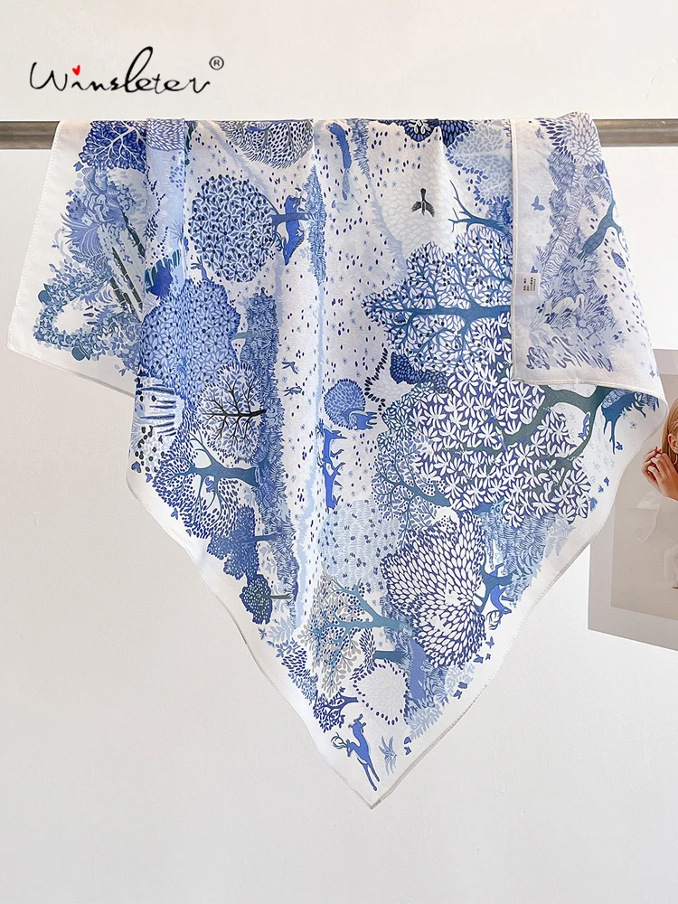 Winsleter-Women 100%Real Silk Double Crepe Elegant Scarf, 68*68CM Print, Mom Gifts Vintage Kerchief, 2026 Summer New A66120CC
Winsleter-Women 100%Real Silk Double Crepe Elegant Scarf, 68*68CM Print, Mom Gifts Vintage Kerchief, 2026 Summer New A66120CC