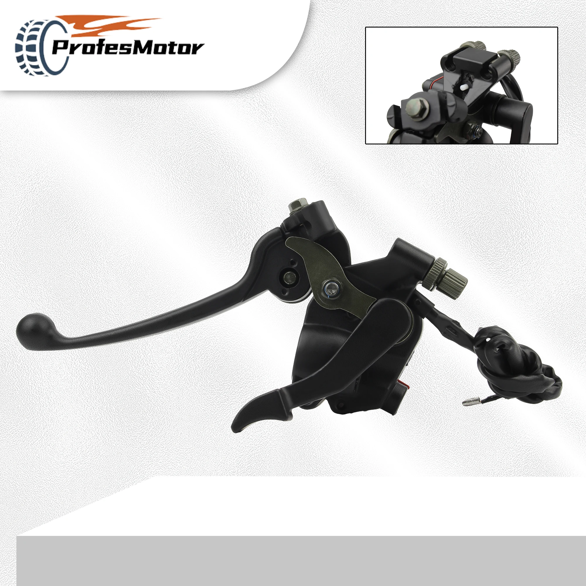 7/8'' 22mm Motocross Handle Brake Lever Dual line With Accelerator for 49cc 50cc 70cc 90cc DirtBike ATV Quad Modification Parts
7/8'' 22mm Motocross Handle Brake Lever Dual line With Accelerator for 49cc 50cc 70cc 90cc DirtBike ATV Quad Modification Parts