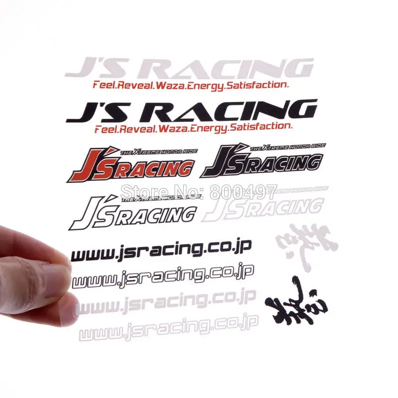 JDM J's Racing Car Sticker Set PET Transparent Waterproof Auto Tuning Decal Motorcycle Window Bumper Styling Accessories
JDM J's Racing Car Sticker Set PET Transparent Waterproof Auto Tuning Decal Motorcycle Window Bumper Styling Accessories