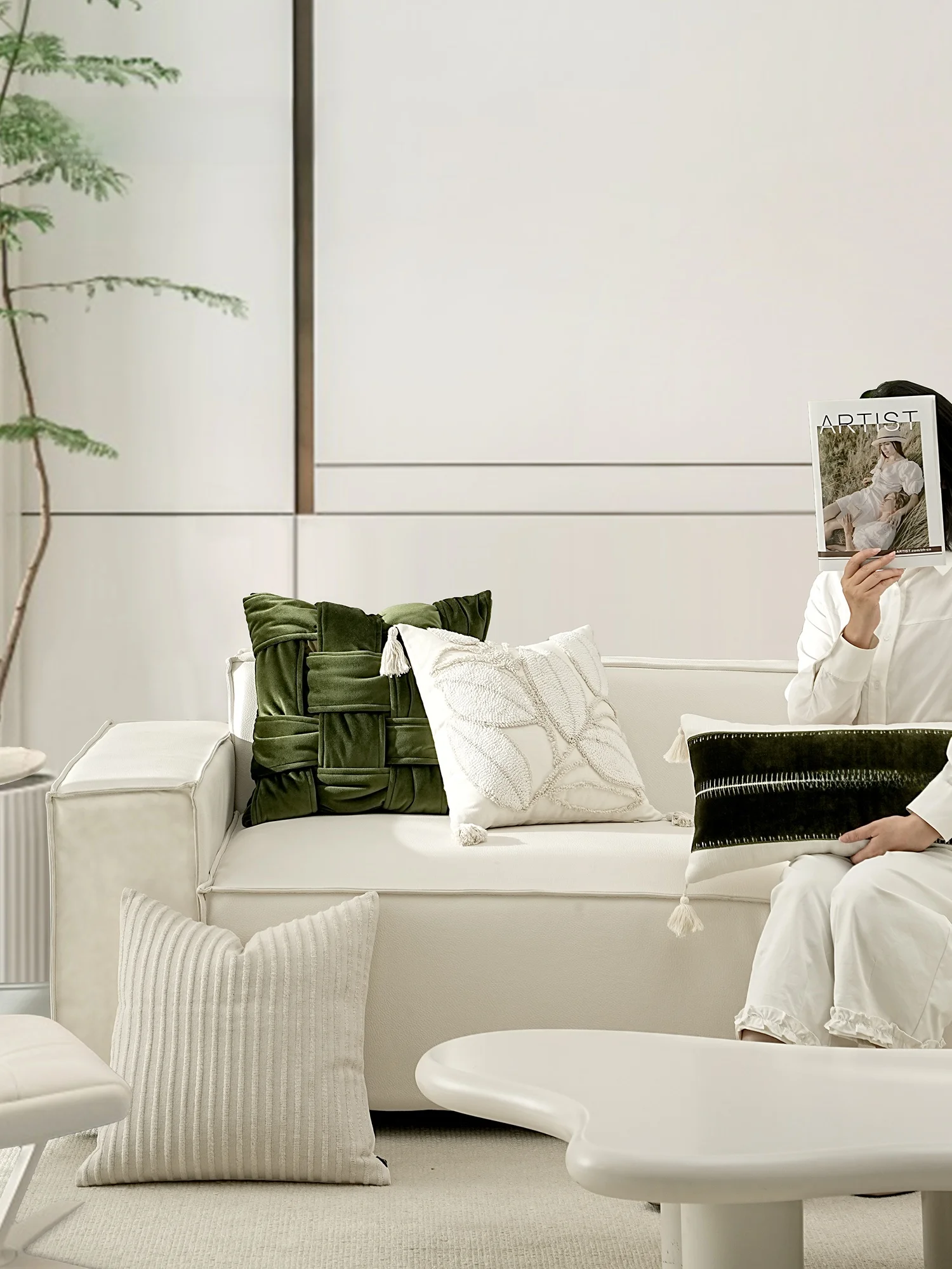 Borlos Elegant Green Square Pillow Luxury Sofa Cushion Cover Living Room Decorative Pillow Customizable Detachable Washable
Borlos Elegant Green Square Pillow Luxury Sofa Cushion Cover Living Room Decorative Pillow Customizable Detachable Washable
