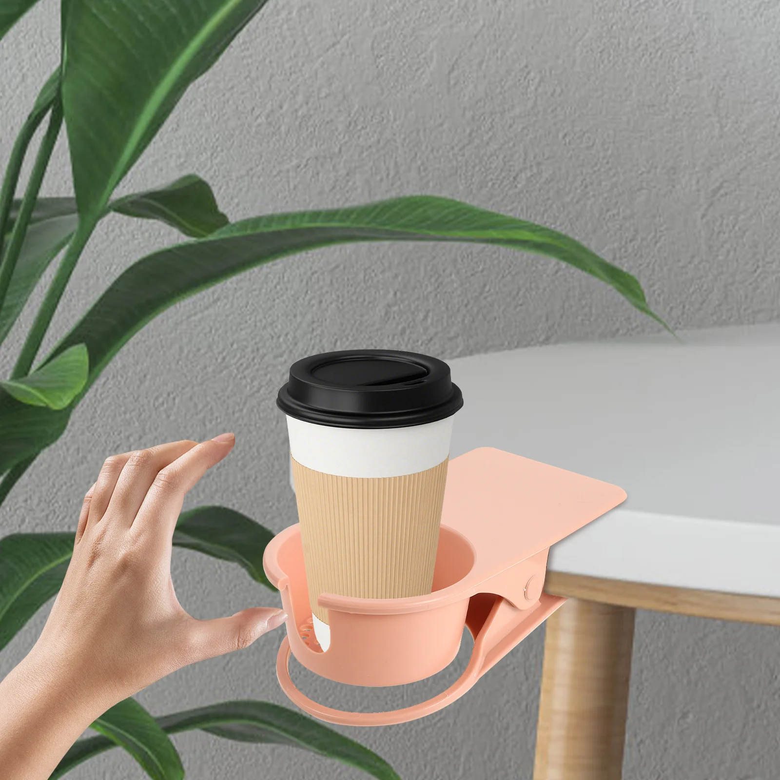 Plastic Desk Cup Holder Clamp Mount for Water Bottle Phone Organizer Clip-on Table Edge Holder Space Saving Office Desk
Plastic Desk Cup Holder Clamp Mount for Water Bottle Phone Organizer Clip-on Table Edge Holder Space Saving Office Desk