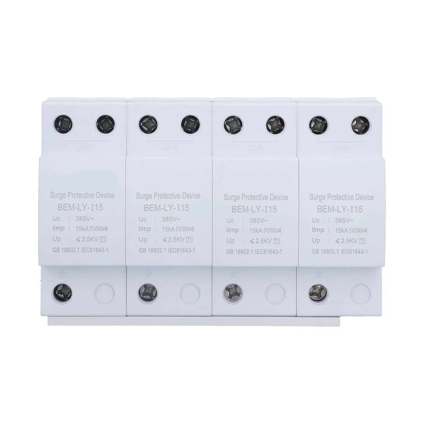 Устройство защиты от перенапряжения BERM Защита от перенапряжения 4P 15KA SPD 1 уровень BEM‐LYI15 220 В/385 В
Устройство защиты от перенапряжения BERM Защита от перенапряжения 4P 15KA SPD 1 уровень BEM‐LYI15 220 В/385 В