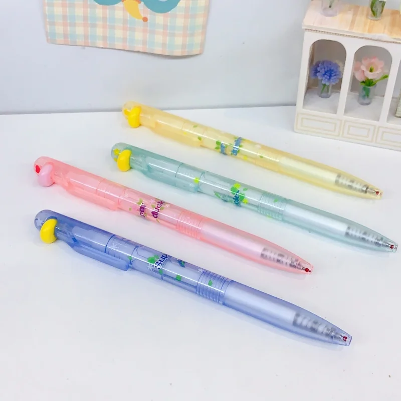 28pcs/lot Creative Duck Press Gel Pen Cute 0.5mm Neutral Pen School writing Supplies Promotional Gift
28pcs/lot Creative Duck Press Gel Pen Cute 0.5mm Neutral Pen School writing Supplies Promotional Gift