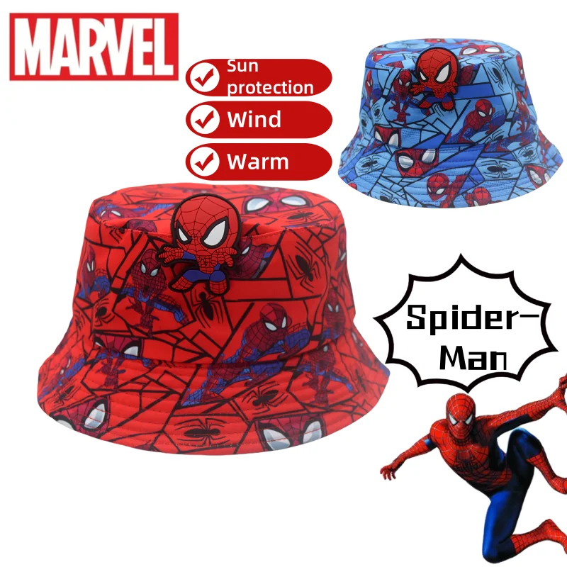 Милая трехмерная детская шляпа-ведро с рисунком Человека-паука Marvel, креативная личность, красивая шляпа от солнца для мальчиков и девочек, оптовая продажа
Милая трехмерная детская шляпа-ведро с рисунком Человека-паука Marvel, креативная личность, красивая шляпа от солнца для мальчиков и девочек, оптовая продажа