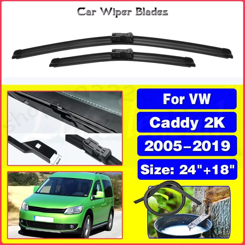 For Volkswagen VW Caddy 2K 2005-2019 2007 2010 2012 2015 2016 Front Windscreen Windshield Wipers Car Wiper Blade Car Accessories
For Volkswagen VW Caddy 2K 2005-2019 2007 2010 2012 2015 2016 Front Windscreen Windshield Wipers Car Wiper Blade Car Accessories