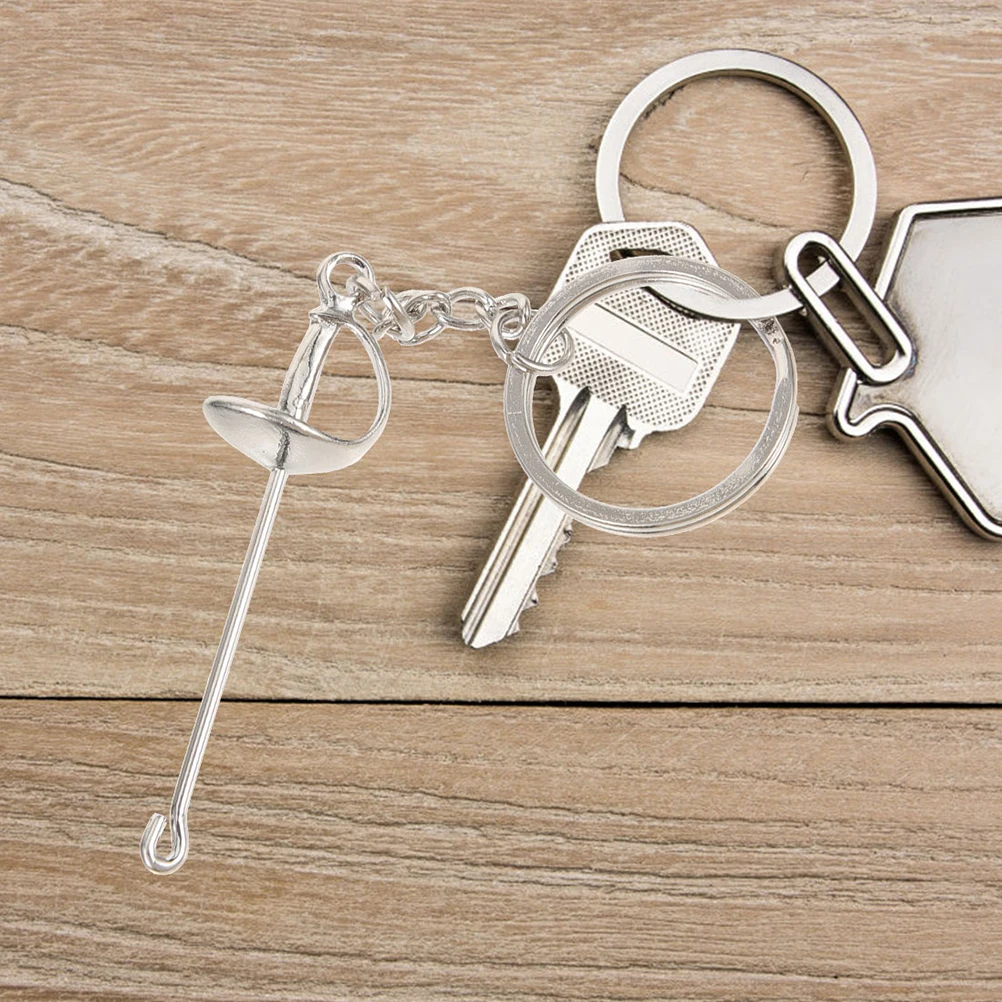 2pcs Keychain Metal Small Portable Aluminum Fencing Key Ring Alloy Decorative Bag Pendant Gifts Creative Key Rings
2pcs Keychain Metal Small Portable Aluminum Fencing Key Ring Alloy Decorative Bag Pendant Gifts Creative Key Rings