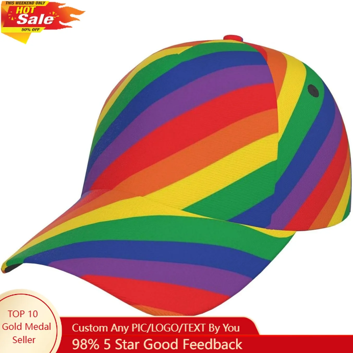 LGBT Gay Pride Trucker Hat Snapback Baseball Hat Women Men Adjustable Baseball Cap
LGBT Gay Pride Trucker Hat Snapback Baseball Hat Women Men Adjustable Baseball Cap