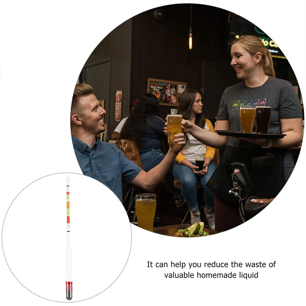 2Pcs Liquid Hydrometer Scale for Home Brew Beer Alcohol Mead Wine Gravity Sugar Content Tester Scale Hydrometer
2Pcs Liquid Hydrometer Scale for Home Brew Beer Alcohol Mead Wine Gravity Sugar Content Tester Scale Hydrometer