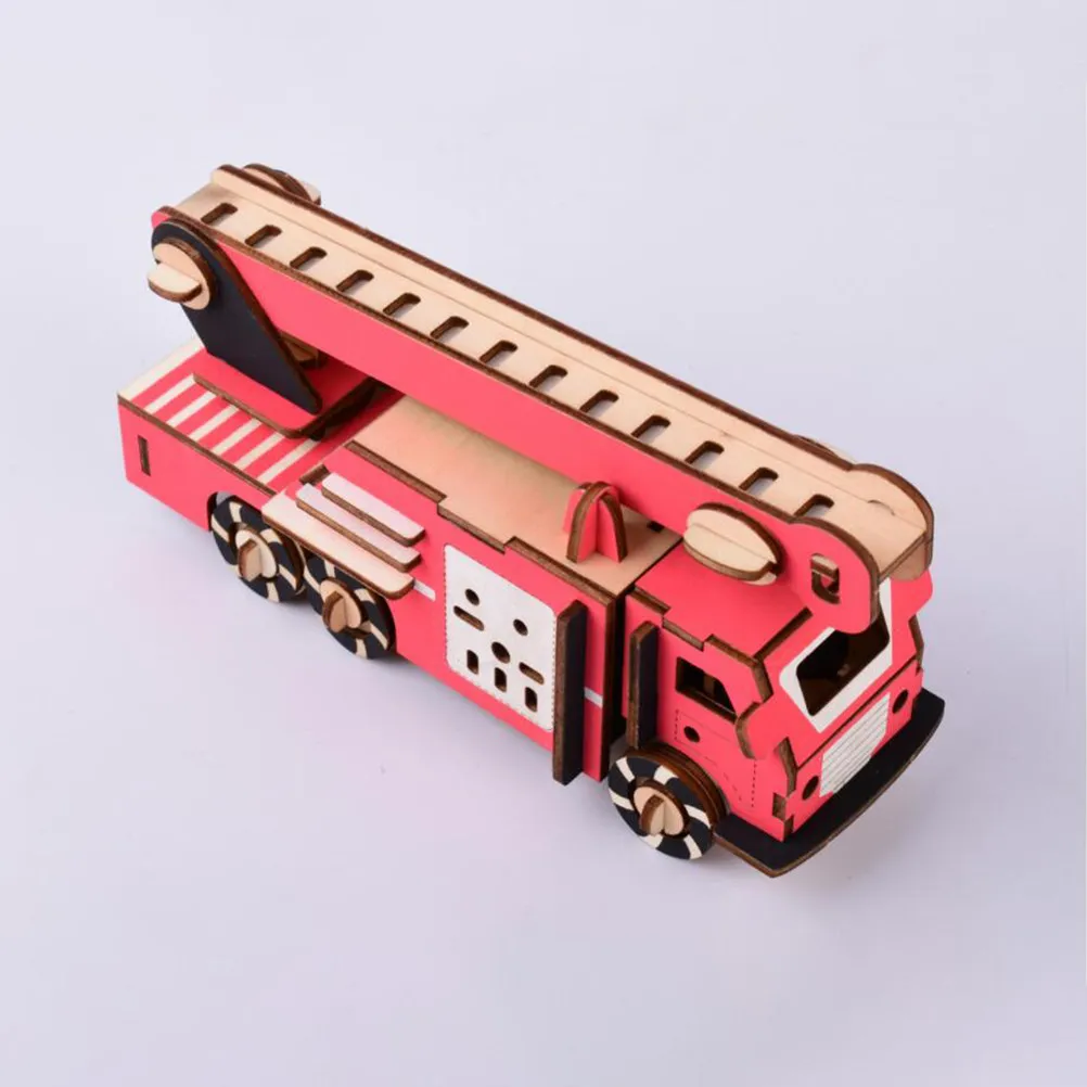 Fire Engine Puzzle Kit 3D Wooden Educational Craft Simulation Kids Creativity Concentration Hand-Eye Coordination Fun Gift
Fire Engine Puzzle Kit 3D Wooden Educational Craft Simulation Kids Creativity Concentration Hand-Eye Coordination Fun Gift