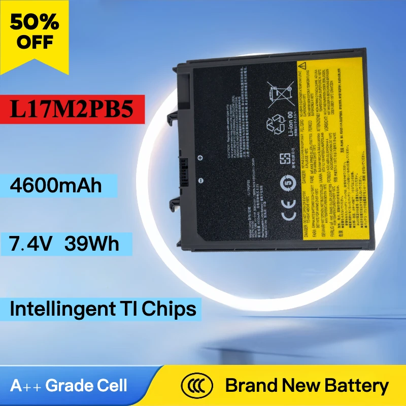 2025 Brand New 5080mAh 39Wh L17M2PB5 L17L2PB5 DVD Ultrabay Battery for Lenovo V330-14IKB V330-14ISK V330-15IKB V330-14ARR Laptop
2025 Brand New 5080mAh 39Wh L17M2PB5 L17L2PB5 DVD Ultrabay Battery for Lenovo V330-14IKB V330-14ISK V330-15IKB V330-14ARR Laptop