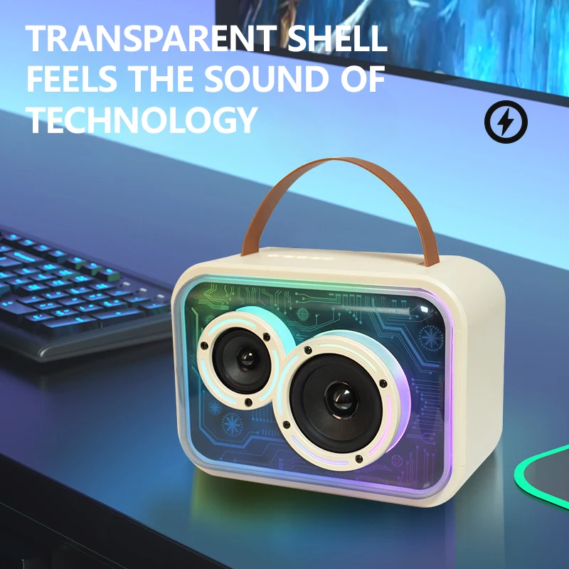 Portable Outdoor High-volume Bluetooth Speaker Handheld LED Color Ambient Light Wireless Microphone Kalaok Surround Soundbar
Portable Outdoor High-volume Bluetooth Speaker Handheld LED Color Ambient Light Wireless Microphone Kalaok Surround Soundbar