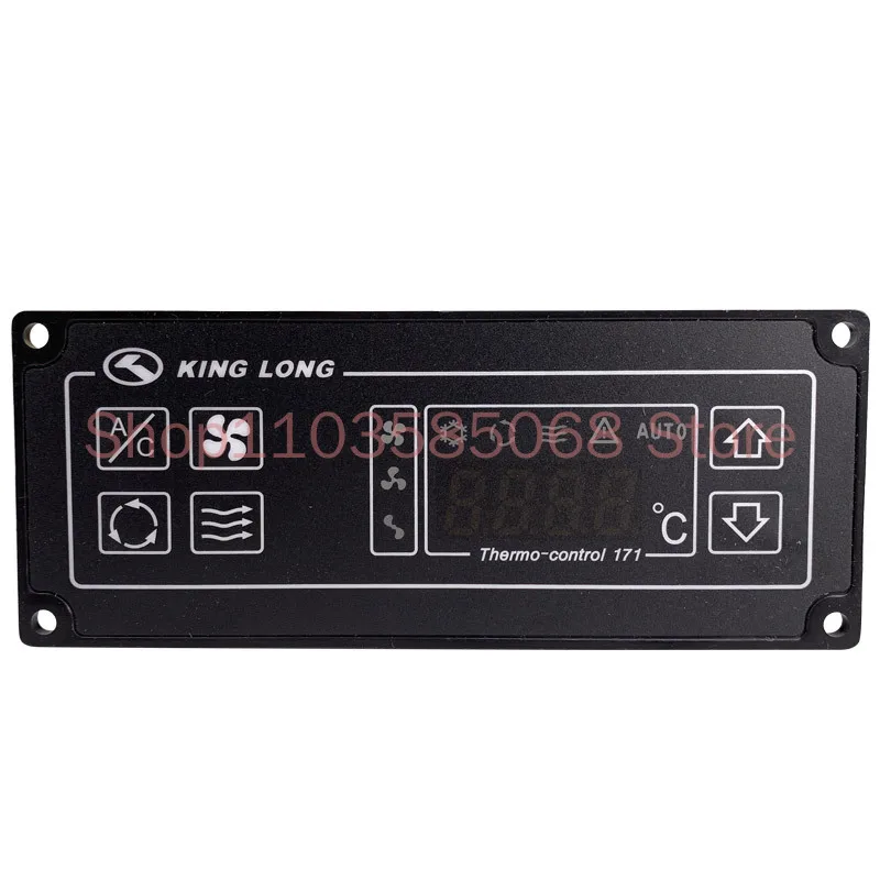 Jinlong Bus Air Conditioning Control Panel Air Conditioning Button Press On/Off Controller Center Console Factory
Jinlong Bus Air Conditioning Control Panel Air Conditioning Button Press On/Off Controller Center Console Factory
