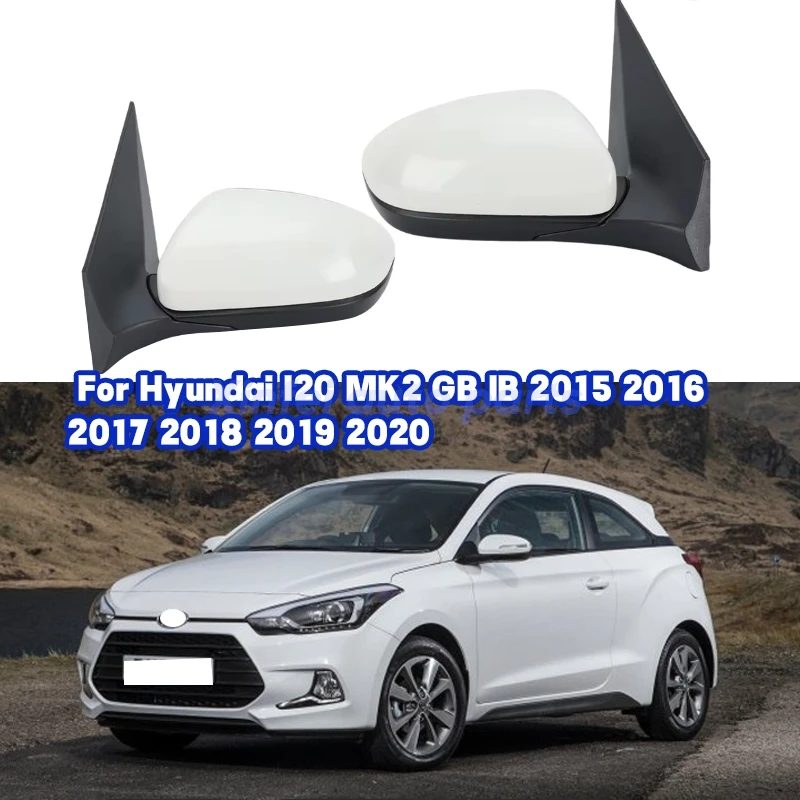 Зеркало заднего вида в сборе с 3 проводами для Hyundai I20 MK2 GB IB 2015-2020, белое, с грунтовкой, боковое, автомобильные аксессуары
Зеркало заднего вида в сборе с 3 проводами для Hyundai I20 MK2 GB IB 2015-2020, белое, с грунтовкой, боковое, автомобильные аксессуары