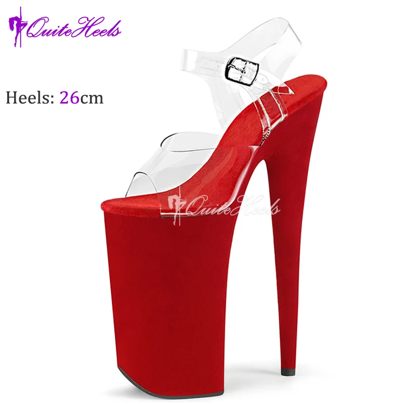 New 26CM 10” Stiletto Stripper Platform High Heels Sandals Sexy Exotic Pole Dance Shoes Women
New 26CM 10” Stiletto Stripper Platform High Heels Sandals Sexy Exotic Pole Dance Shoes Women