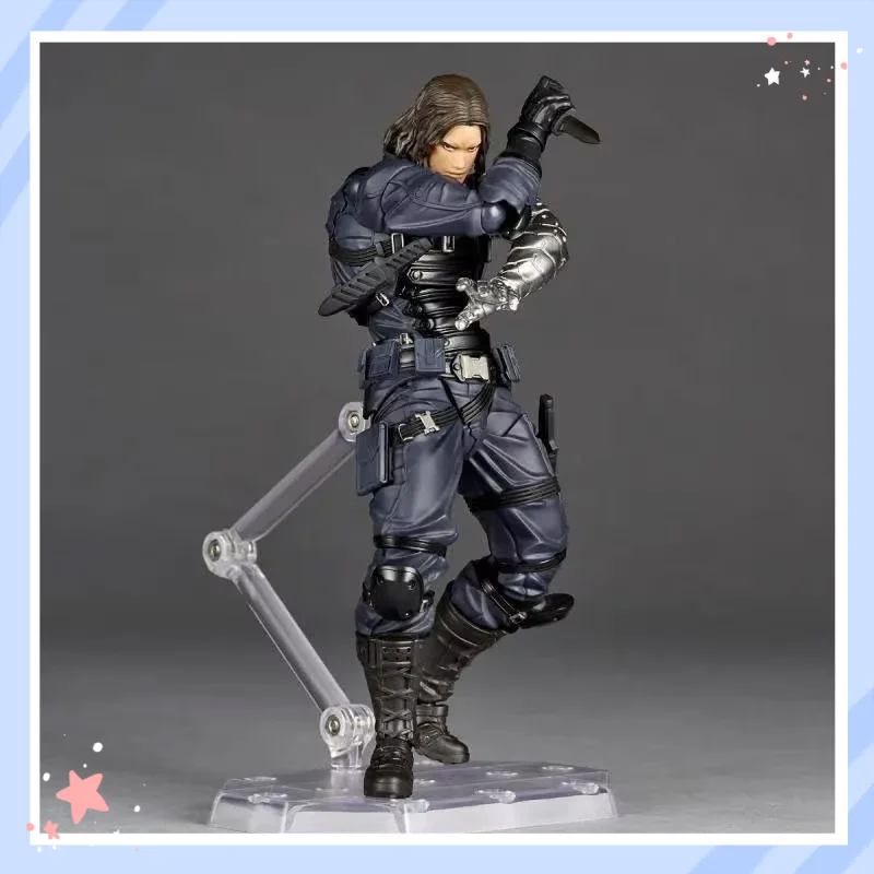 Revoltech Amazing Yamaguchi NR029 Marvel Winter Soldier Super Articulated Action Figure With Replaceable Heads Hands
Revoltech Amazing Yamaguchi NR029 Marvel Winter Soldier Super Articulated Action Figure With Replaceable Heads Hands