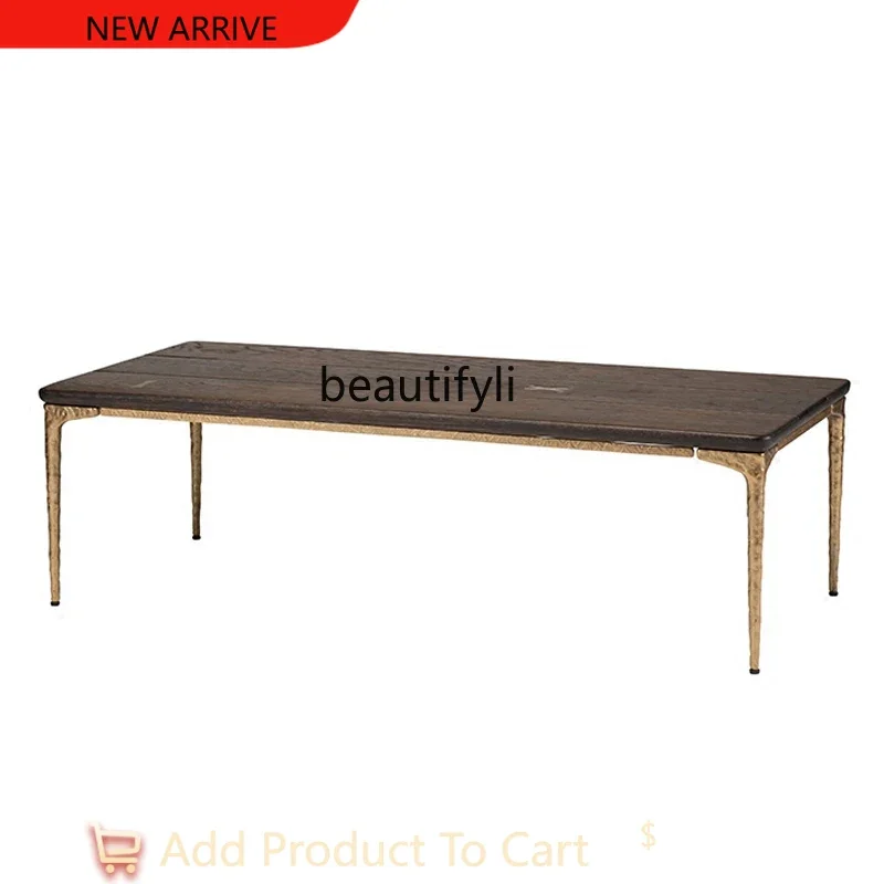 Nordic Solid Wood Furniture Coffee Table Iron Vintage Industrial Style Table Square G1218
Nordic Solid Wood Furniture Coffee Table Iron Vintage Industrial Style Table Square G1218