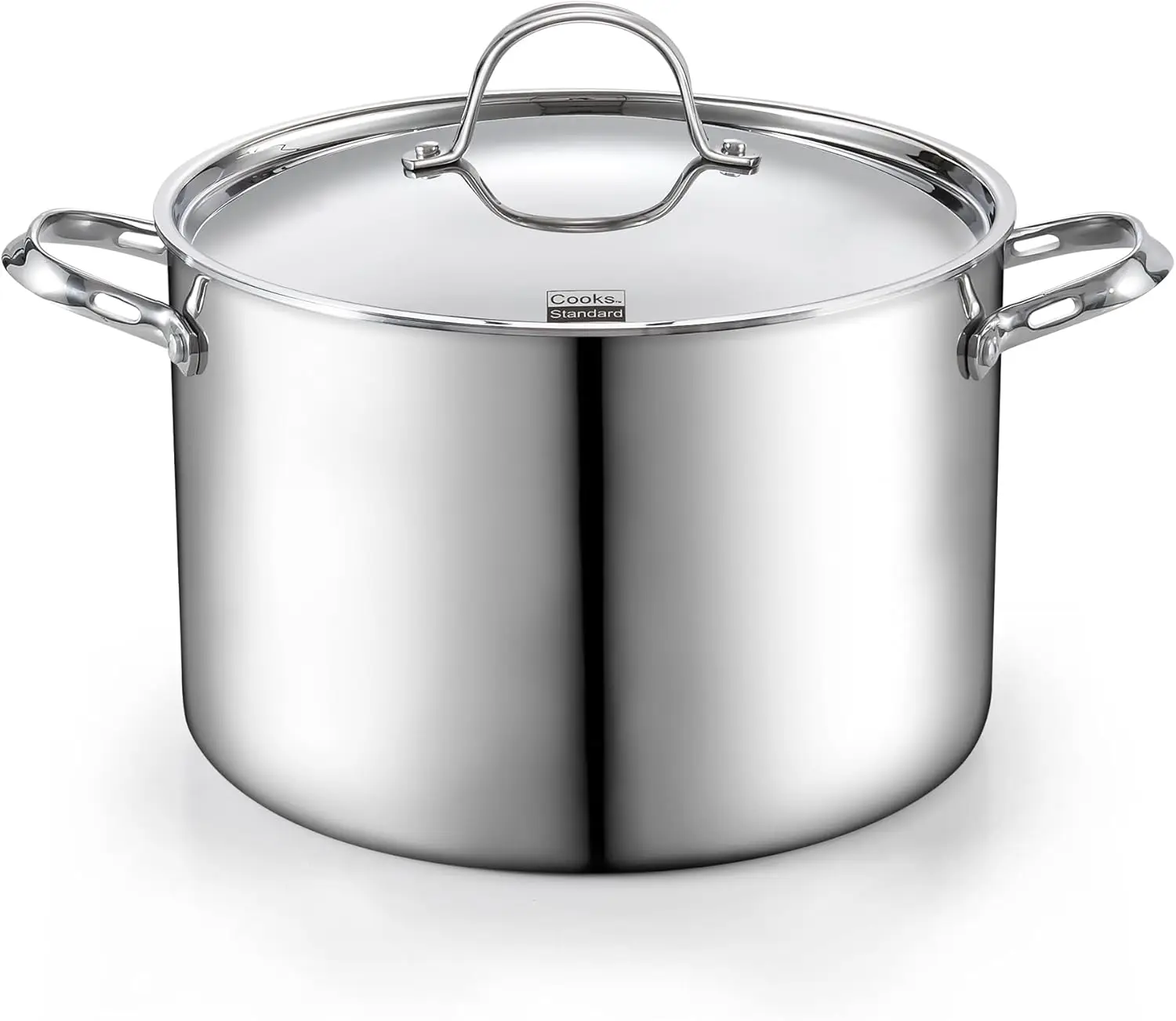 Multi-Ply Clad Stainless Steel Stockpot, 12-Quart Pasta Cooking Canning Pot with Lid, Deep Stockpot Large Soup Pot Induction Coo
Multi-Ply Clad Stainless Steel Stockpot, 12-Quart Pasta Cooking Canning Pot with Lid, Deep Stockpot Large Soup Pot Induction Coo
