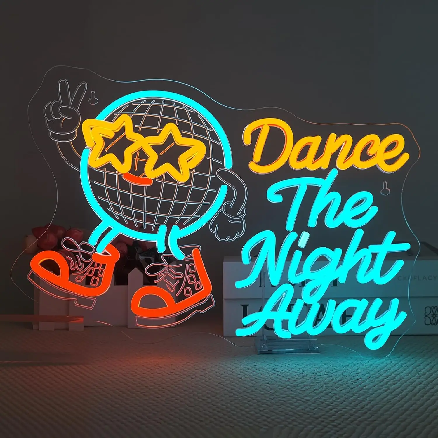 Retro Disco Music USB Neon Sign – Dance Night Away LED Light, Dimmable Wall Decor for Bar, Party, Vintage Lovers, Gift
Retro Disco Music USB Neon Sign – Dance Night Away LED Light, Dimmable Wall Decor for Bar, Party, Vintage Lovers, Gift