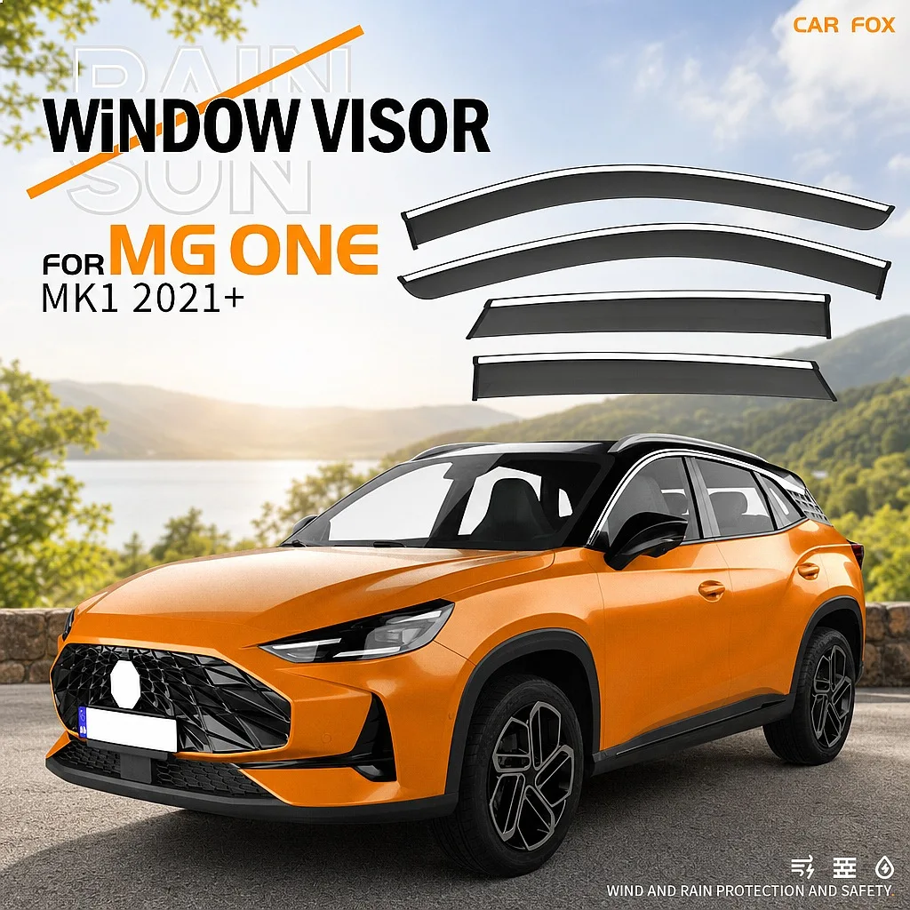 4Pcs For MG ONE 2021+ Car Window Visor Rain Sun Shade Side Windshield Awning Auto Accessories Styling
4Pcs For MG ONE 2021+ Car Window Visor Rain Sun Shade Side Windshield Awning Auto Accessories Styling