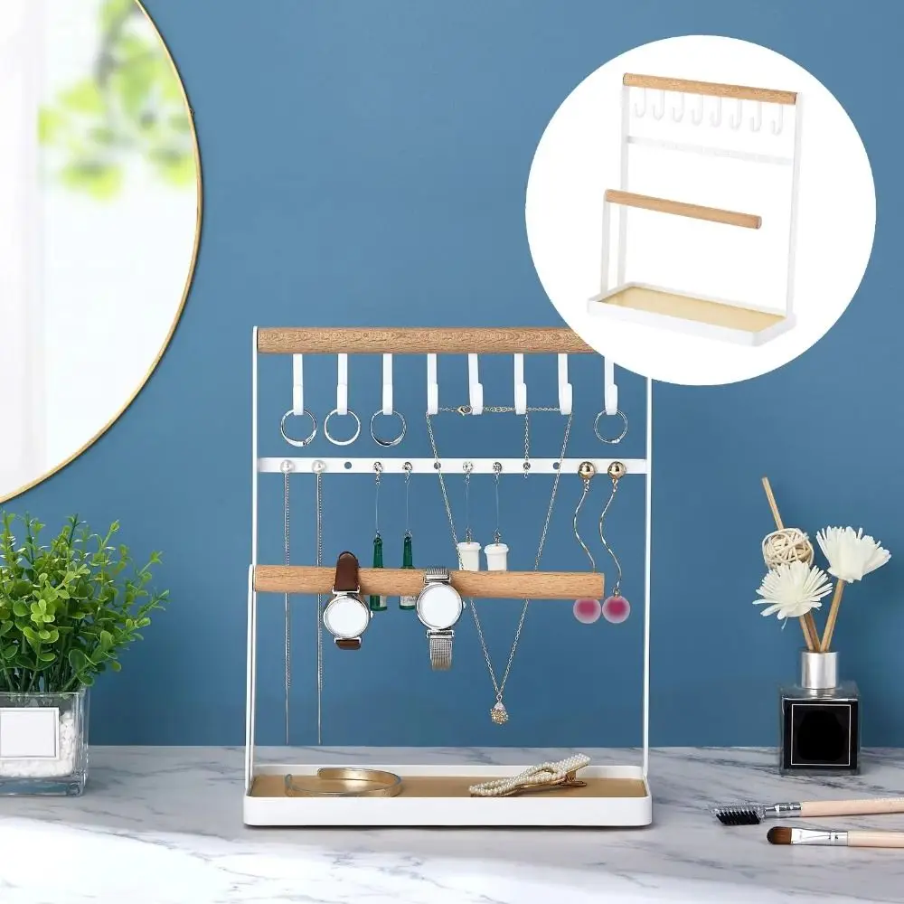 Stable Structure Jewelry Storage Rack Stylish Classic Design Jewelry Display Stand Durable Easy Organization
Stable Structure Jewelry Storage Rack Stylish Classic Design Jewelry Display Stand Durable Easy Organization