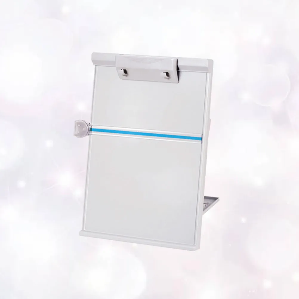 1Pcs Reading Rack Adjustable ABS Plastic Book Holder for Desk Document Music Scores Copybook Writing Aid Book Stand
1Pcs Reading Rack Adjustable ABS Plastic Book Holder for Desk Document Music Scores Copybook Writing Aid Book Stand