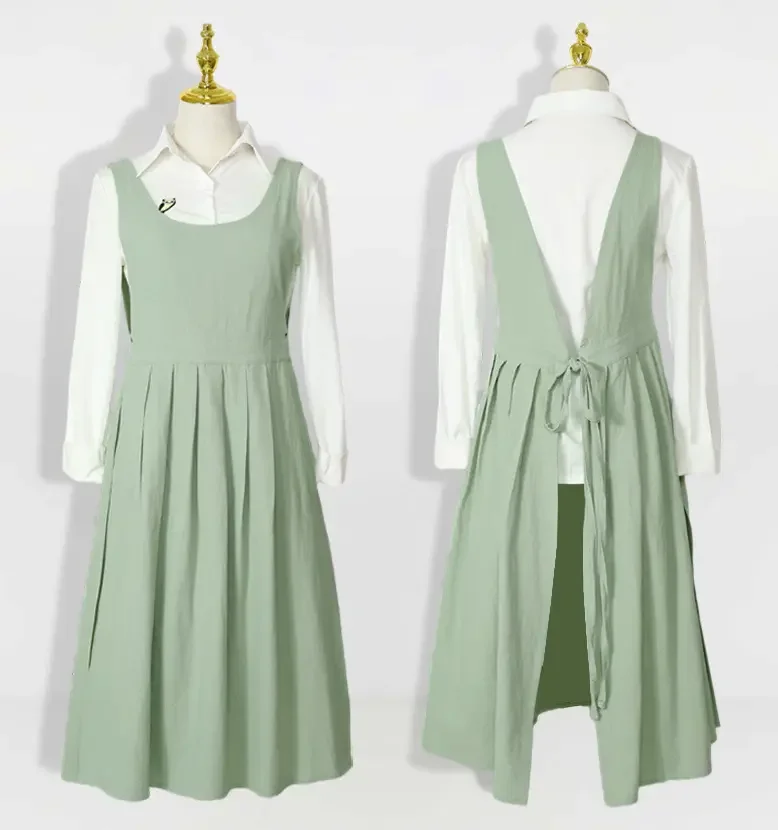 Women's Vintage, No-Tie Design, Breathable Fabric for Cooking, Baking, Kitchen Use - Retro Style Solid Color, Vintage Apron,
Women's Vintage, No-Tie Design, Breathable Fabric for Cooking, Baking, Kitchen Use - Retro Style Solid Color, Vintage Apron,