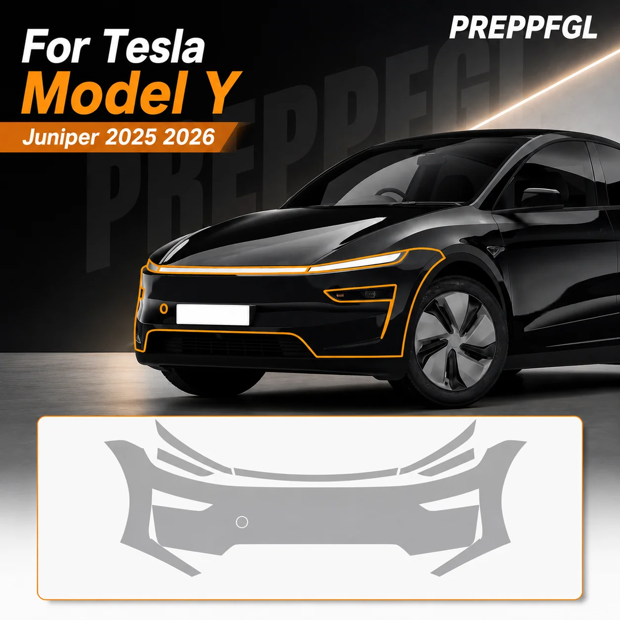 8.5Mil Pre-cut PPF For Tesla Model Y Juniper 2025 2026 TPU Bumper Paint Protection Film Scratch-Resistant Transparent Shield
8.5Mil Pre-cut PPF For Tesla Model Y Juniper 2025 2026 TPU Bumper Paint Protection Film Scratch-Resistant Transparent Shield