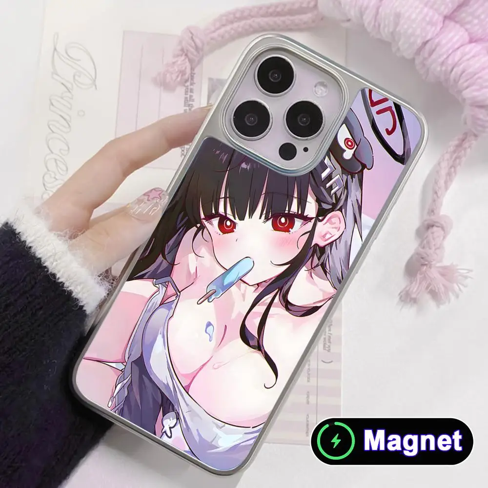 Blue Archive Tsukatsuki Rio Phone Case for iPhone 17 16 15 14 13 12 11 Air Pro Max Plus Electroplated Silver Magnet Cover
Blue Archive Tsukatsuki Rio Phone Case for iPhone 17 16 15 14 13 12 11 Air Pro Max Plus Electroplated Silver Magnet Cover