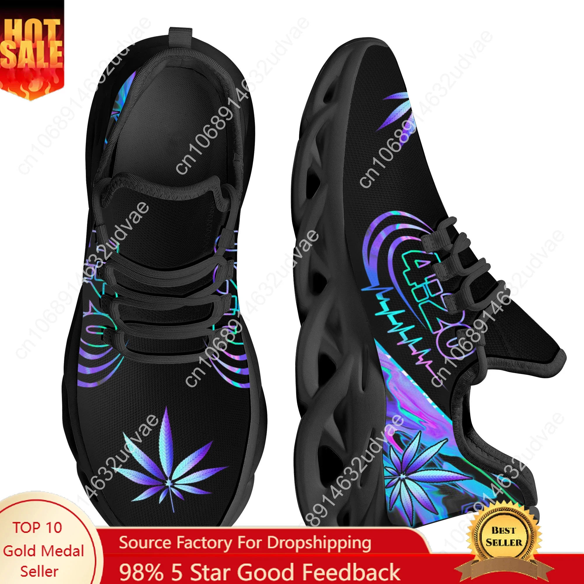 420 Blue Trippy Weed Pattern Ladies Flat Shoes Comfortable Lace Up Platform Sneakers Lightweight Women Footwear
420 Blue Trippy Weed Pattern Ladies Flat Shoes Comfortable Lace Up Platform Sneakers Lightweight Women Footwear