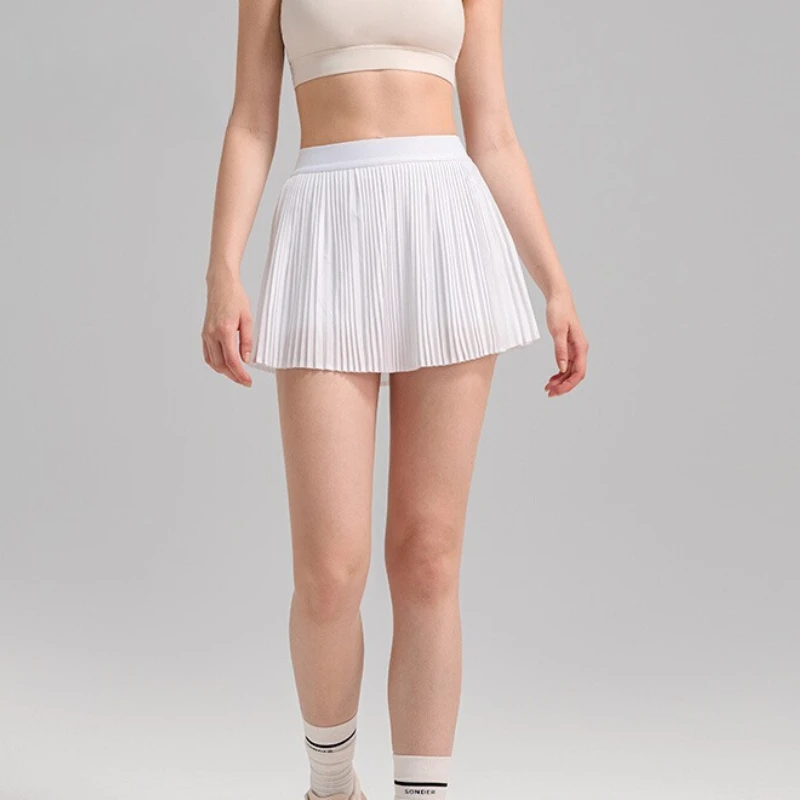 High Waisted Tennis Skirt Summer New Comfort Breathable White Pleated Skirt Running Fitness Fashion Versatile Yoga Golf Skirt
High Waisted Tennis Skirt Summer New Comfort Breathable White Pleated Skirt Running Fitness Fashion Versatile Yoga Golf Skirt