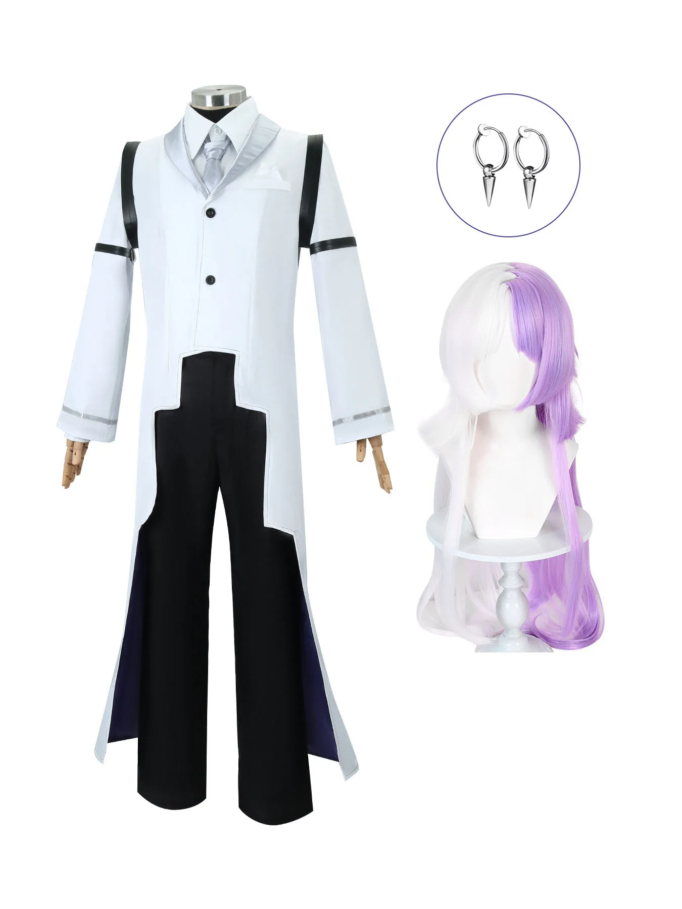 Anime Sigma Cosplay fourth costume Sigma trench coat uniform set Halloween Christmas party male and female performance costumes
Anime Sigma Cosplay fourth costume Sigma trench coat uniform set Halloween Christmas party male and female performance costumes