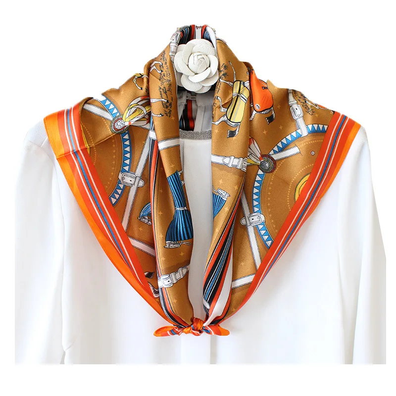 68×68cm 100% Mulberry Silk Satin Scarf For Women Luxury Brand Square Small Size Smooth Soft Travel Shawl And Wraps Spring Autumn
68×68cm 100% Mulberry Silk Satin Scarf For Women Luxury Brand Square Small Size Smooth Soft Travel Shawl And Wraps Spring Autumn