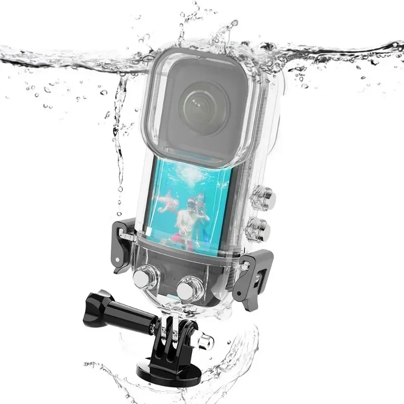 For Insta360 X3 Dive Case Waterproof Housing For Underwater Protection Box Panoramic Action Camera Accessories
For Insta360 X3 Dive Case Waterproof Housing For Underwater Protection Box Panoramic Action Camera Accessories