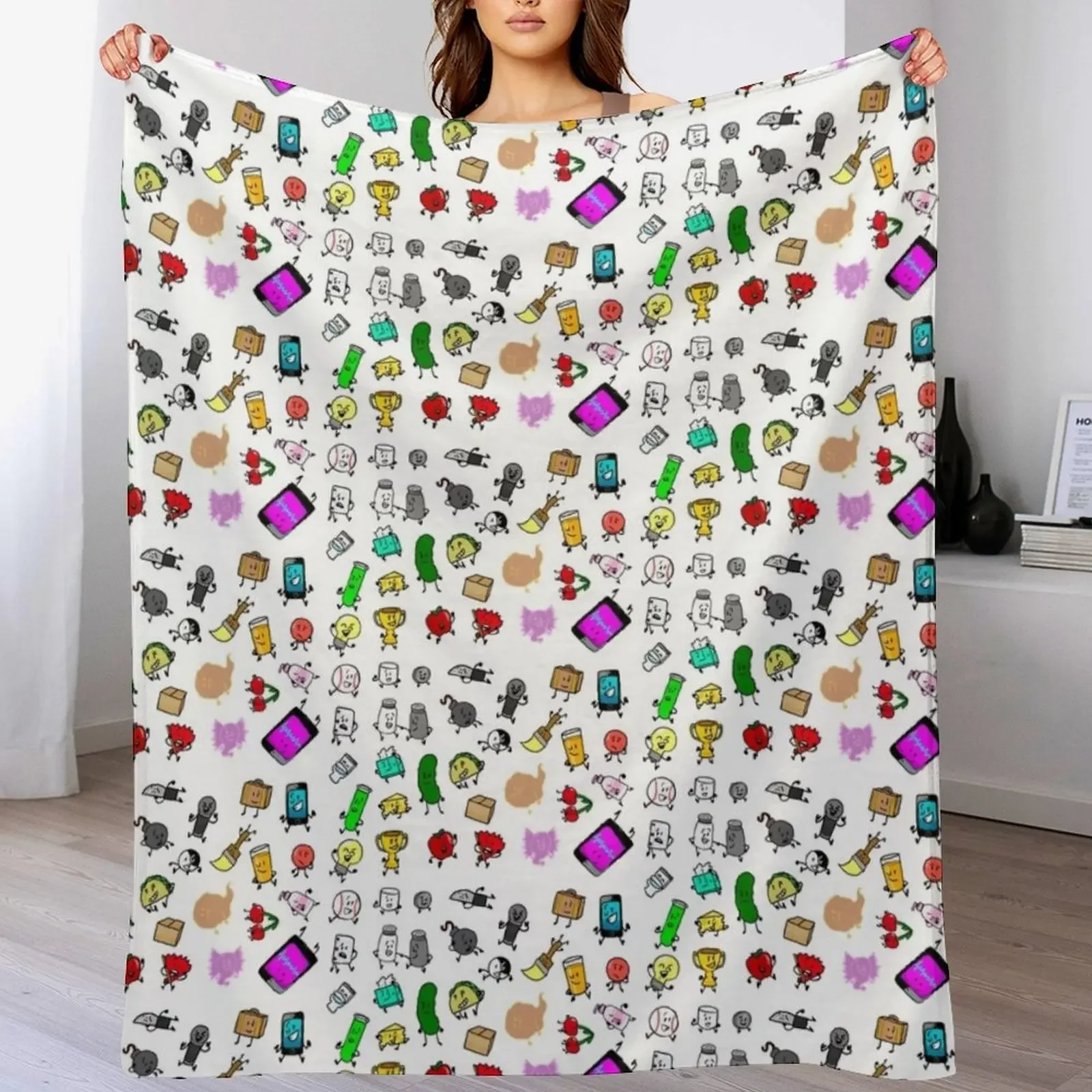 Inanimate Insanity All Characters Throw Blanket Baby sofa bed Bed linens decorative Blankets
Inanimate Insanity All Characters Throw Blanket Baby sofa bed Bed linens decorative Blankets