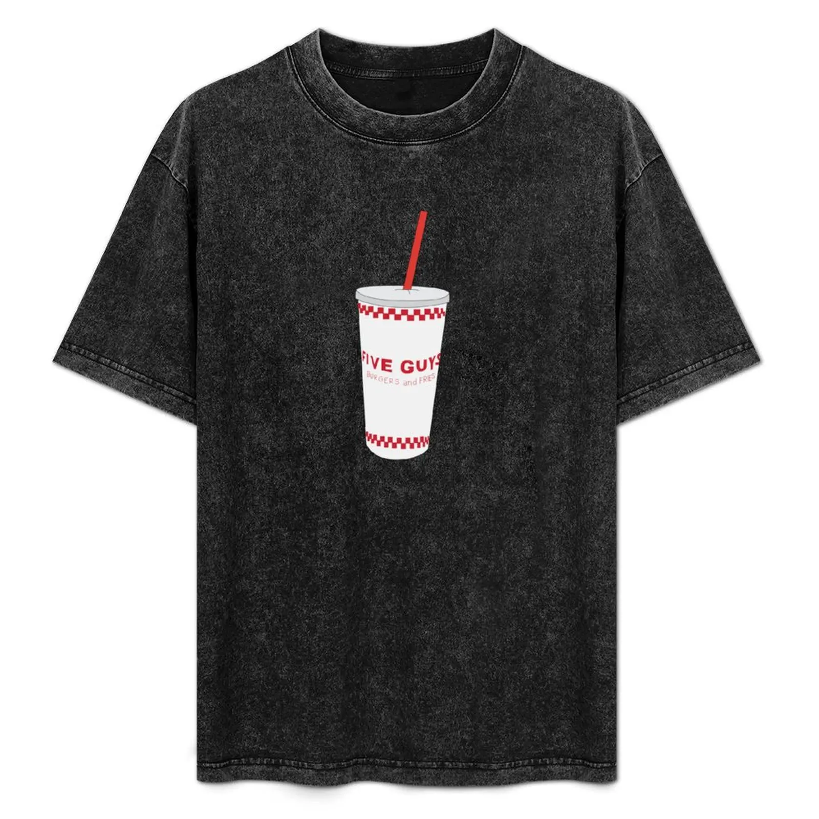 Five Guys Cup T-Shirt Work Basic Short Sleeve Top
Five Guys Cup T-Shirt Work Basic Short Sleeve Top