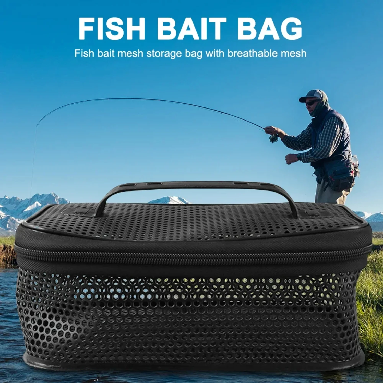 Fishing Bags Portable Multifunction Foldable Bucket Live Fish Box Camping Water Container Fishing Tackle Box
Fishing Bags Portable Multifunction Foldable Bucket Live Fish Box Camping Water Container Fishing Tackle Box