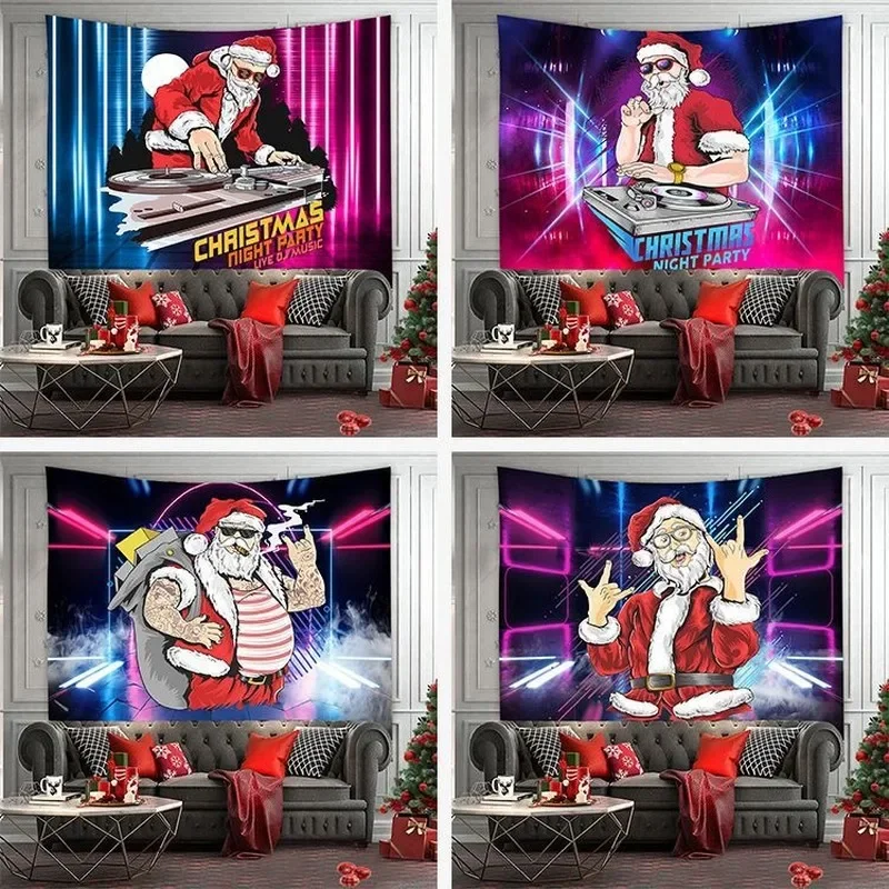 Home decoration Christmas background cloth cartoon Santa Claus background decoration cloth mural wall tapestry 230X180CM tapiz
Home decoration Christmas background cloth cartoon Santa Claus background decoration cloth mural wall tapestry 230X180CM tapiz