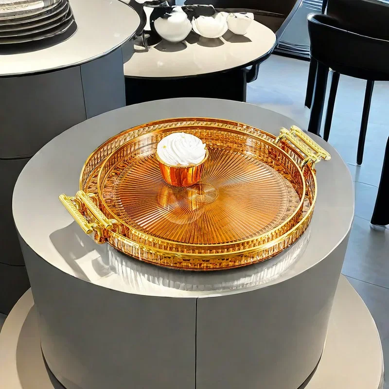 Light luxury round tea tray household 2023 new cup water cup tray high-end living room coffee table tea cup storage tray
Light luxury round tea tray household 2023 new cup water cup tray high-end living room coffee table tea cup storage tray