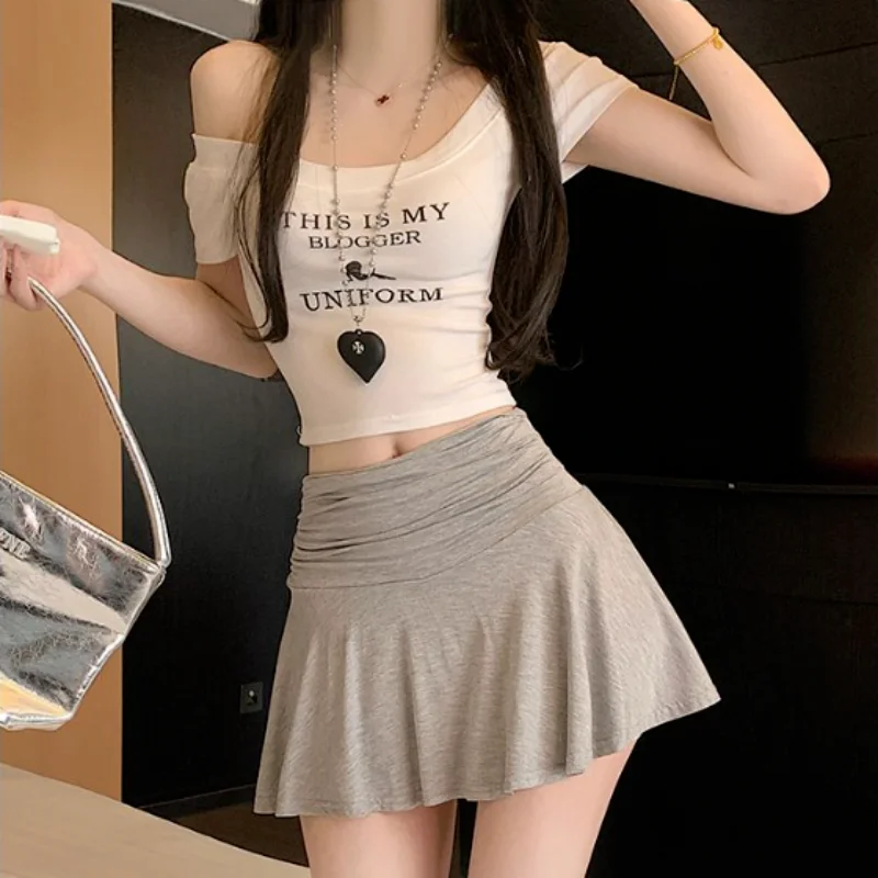 Fashionable High Waist Bodycon Skirt Grey Sporty Skirt for Women Spring Summer New Arrival Casual Style Slimming Design
Fashionable High Waist Bodycon Skirt Grey Sporty Skirt for Women Spring Summer New Arrival Casual Style Slimming Design