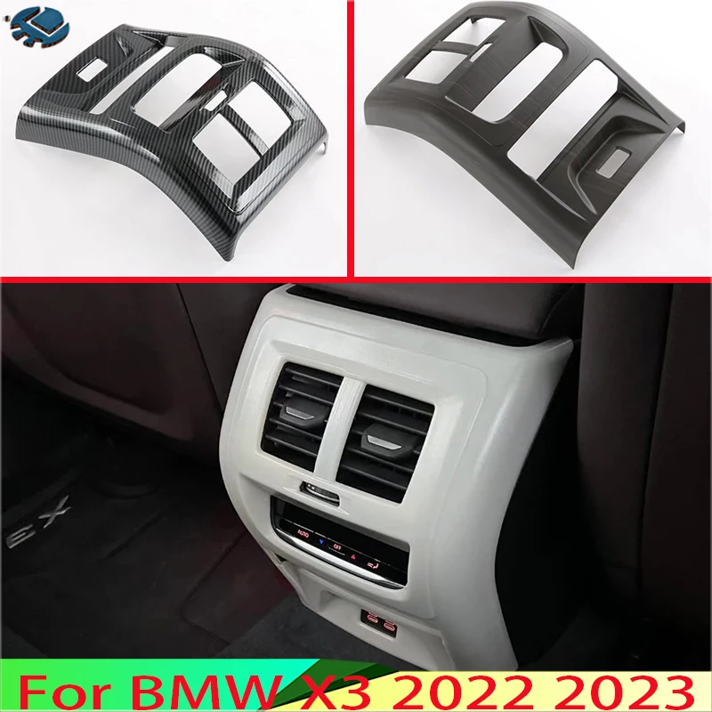 Для BMW X3 2022 2023, автомобильные аксессуары, АБС-пластик, хромированный подлокотник, задний вентиляционный отверстие, рамка, накладка
Для BMW X3 2022 2023, автомобильные аксессуары, АБС-пластик, хромированный подлокотник, задний вентиляционный отверстие, рамка, накладка