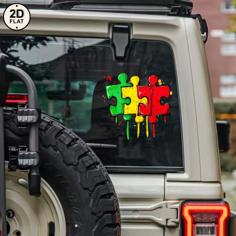 Car Stickers And Decals, Vinyl Decals, Colorful Puzzle Pieces Dripping Paint, Automotive Decals, Funny Bumper Stickers(1pc)
Car Stickers And Decals, Vinyl Decals, Colorful Puzzle Pieces Dripping Paint, Automotive Decals, Funny Bumper Stickers(1pc)