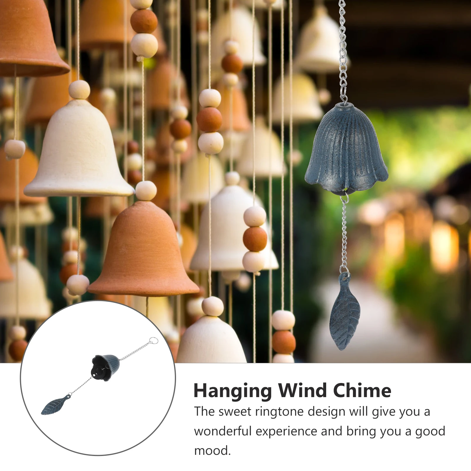 Hanging Cast Iron Wind Chimes Vintage Home Decor Outdoor Japanese Rustic Retro Leaf Design Durability Sweet Ringtone Gift Yard
Hanging Cast Iron Wind Chimes Vintage Home Decor Outdoor Japanese Rustic Retro Leaf Design Durability Sweet Ringtone Gift Yard
